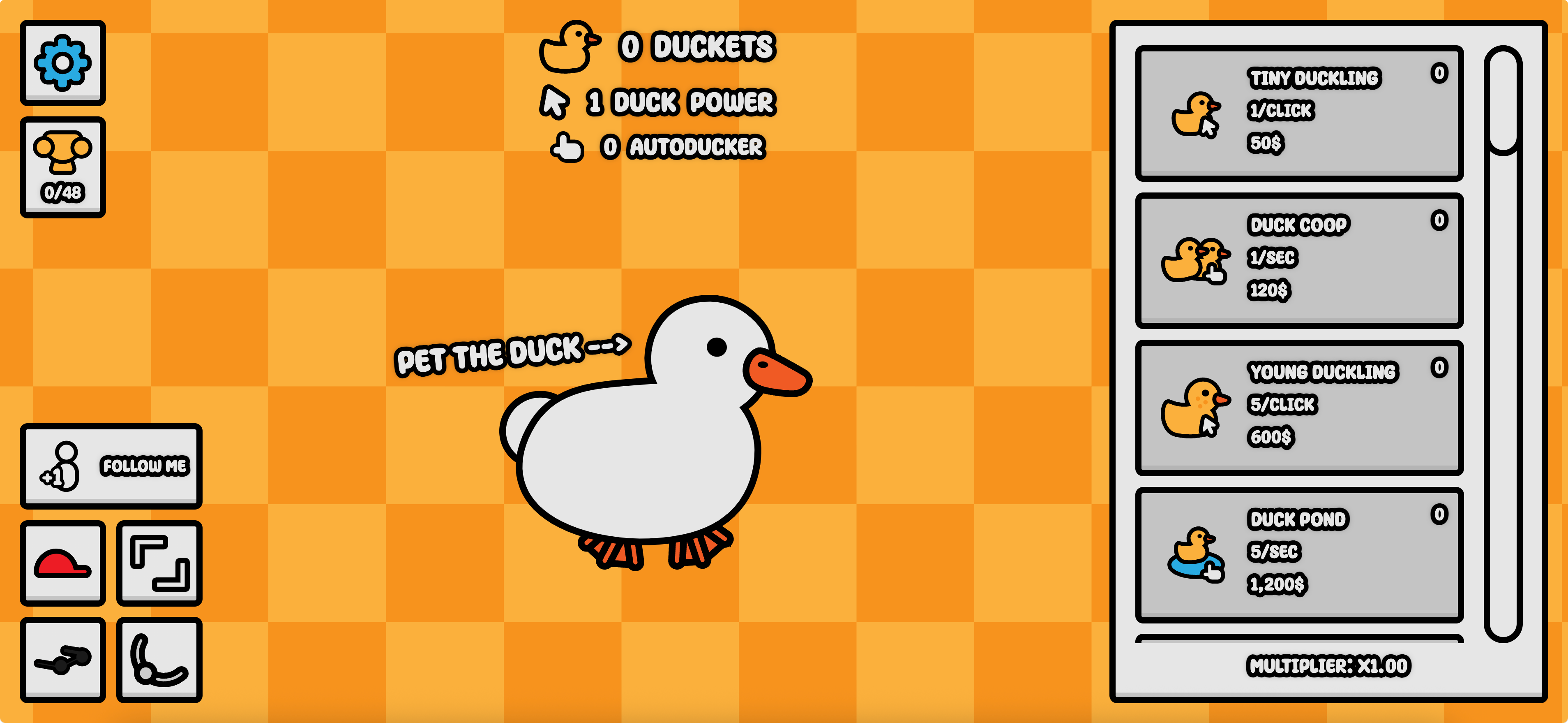 Duck Duck Clicker